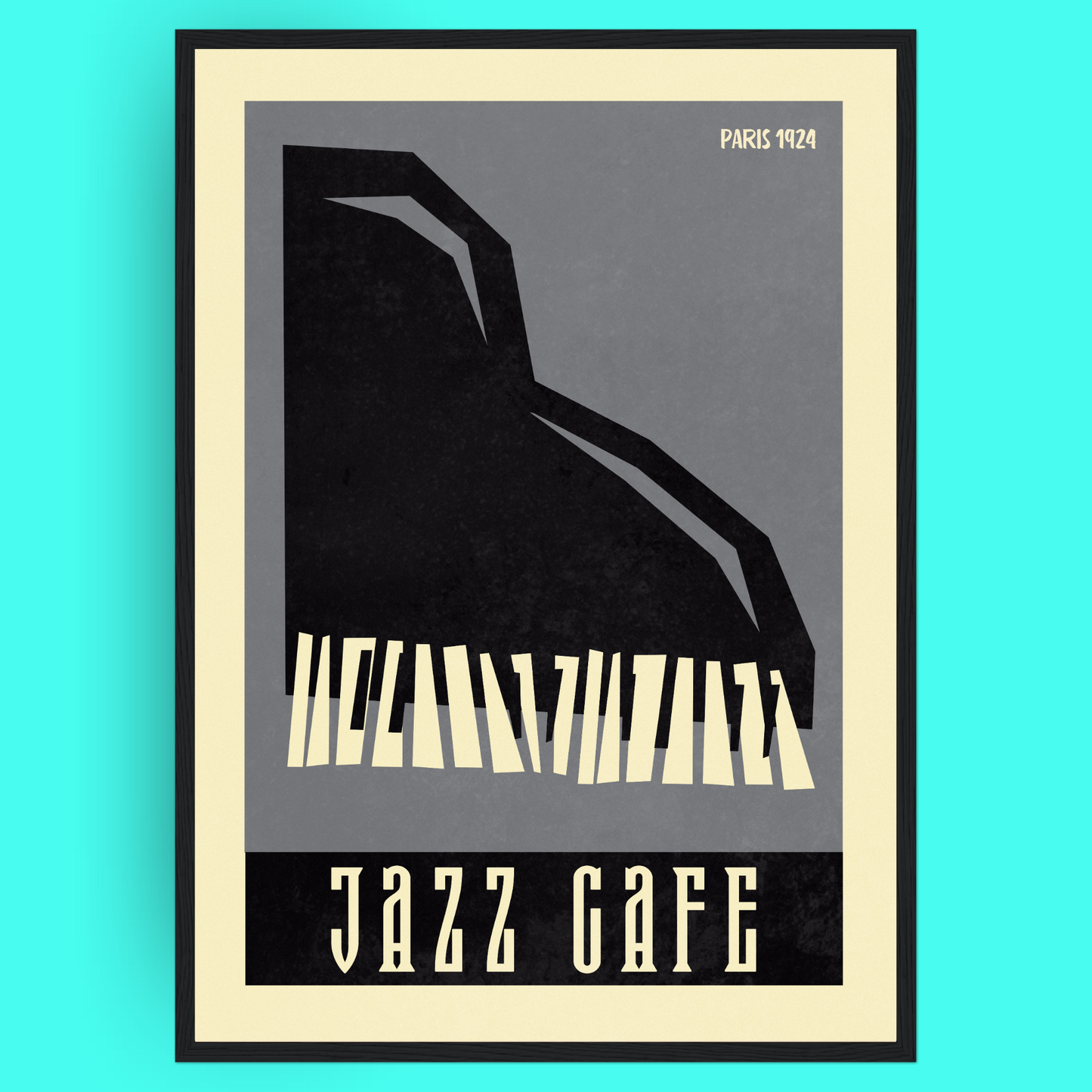 Jazz Cafe - Piano Bleue Vague Flow