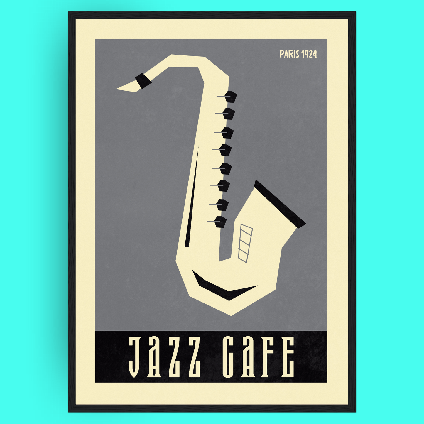 Jazz Cafe - Sax Bleue Vague Flow