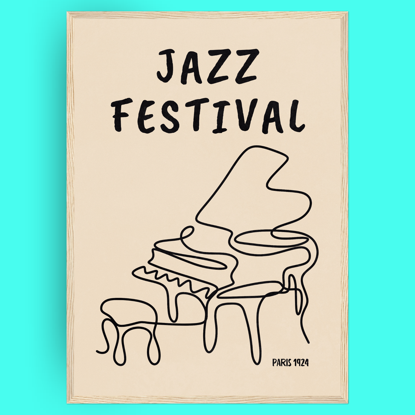 Jazz Festival Paris - Piano Bleue Vague Flow