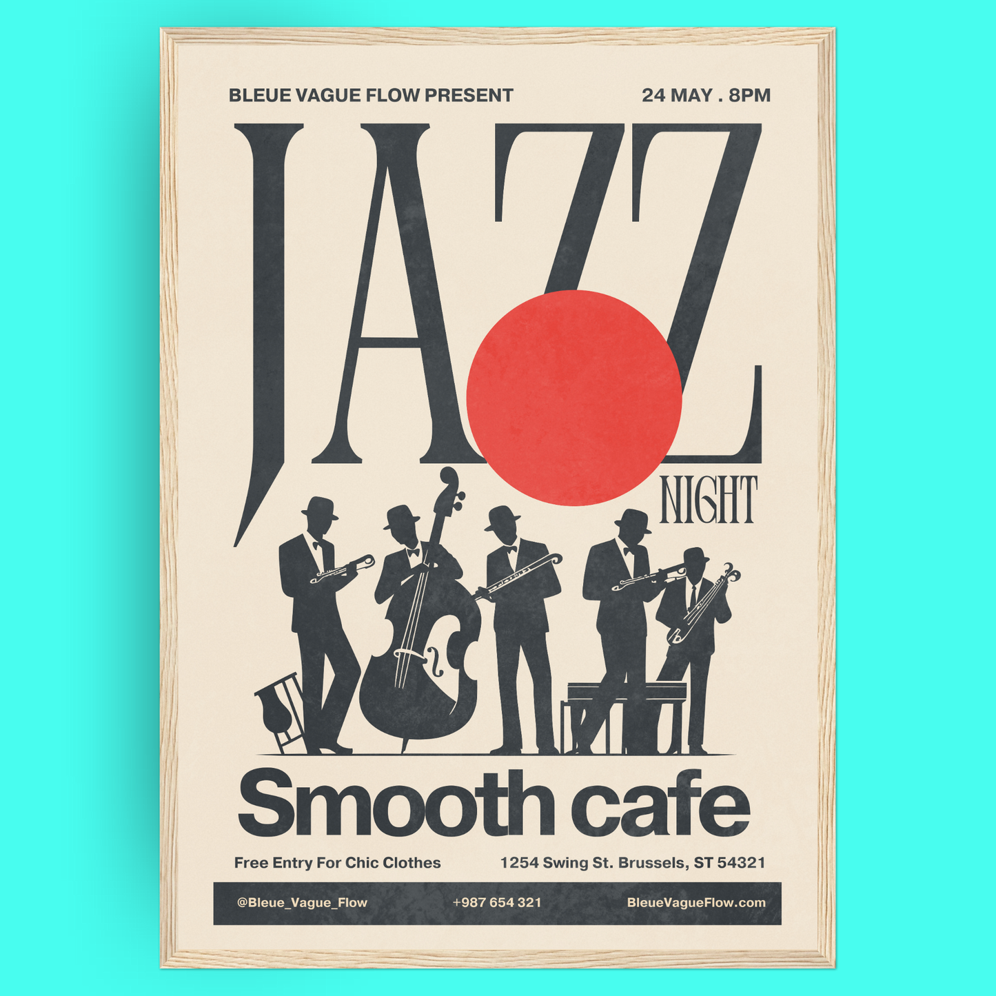Jazz Night - Band Bleue Vague Flow