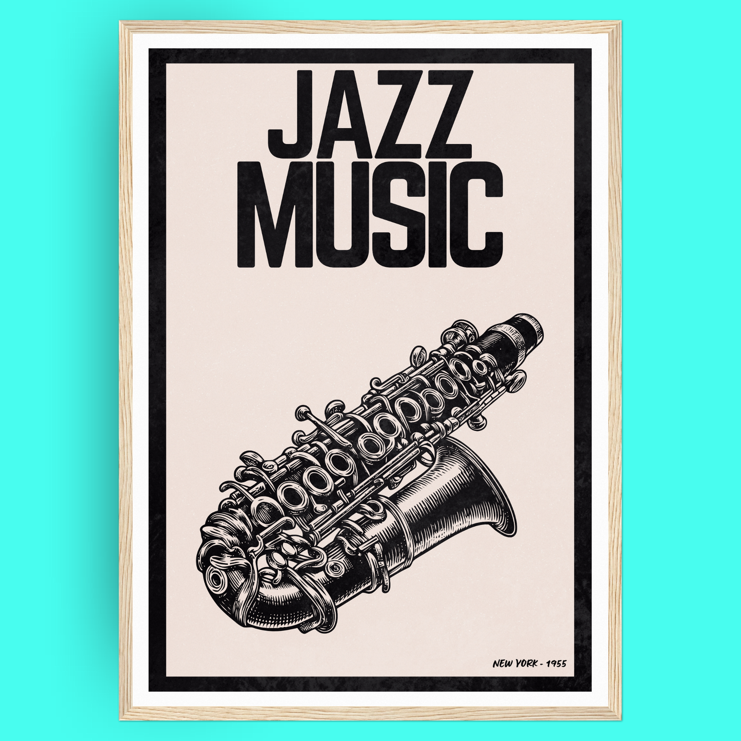 Jazz Music - Sax Bleue Vague Flow