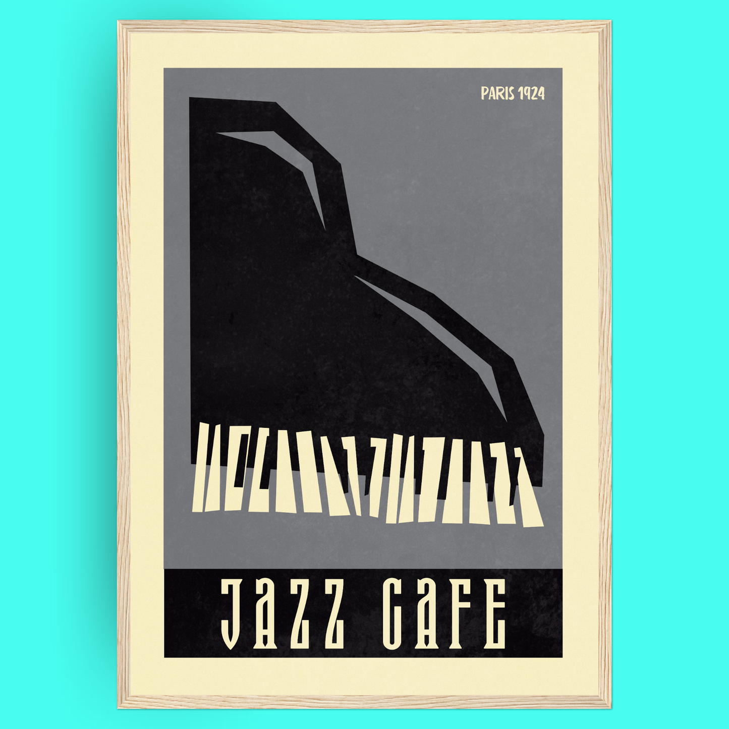 Jazz Cafe - Piano Bleue Vague Flow