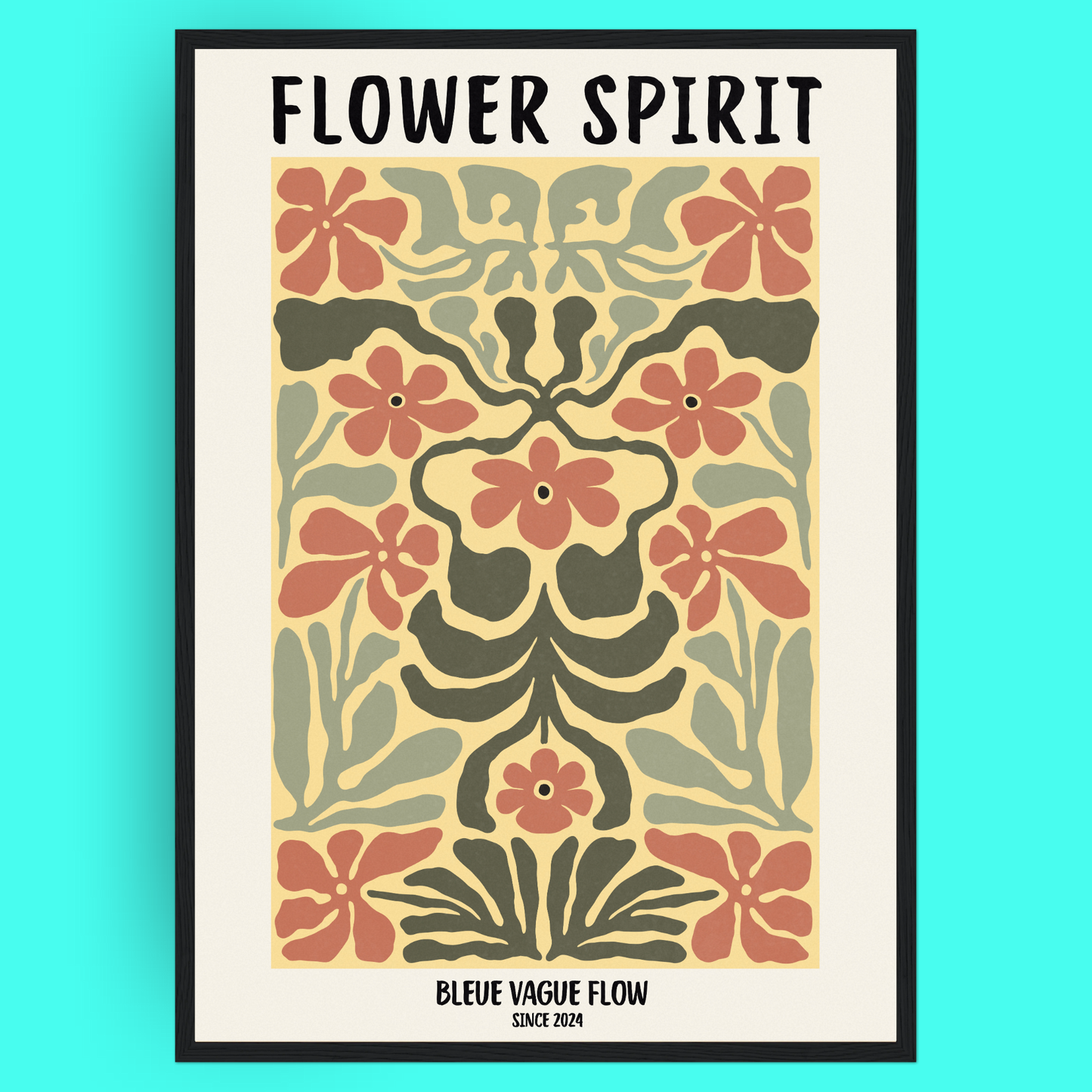Flower Spirit - Rêve effleuré Bleue Vague Flow