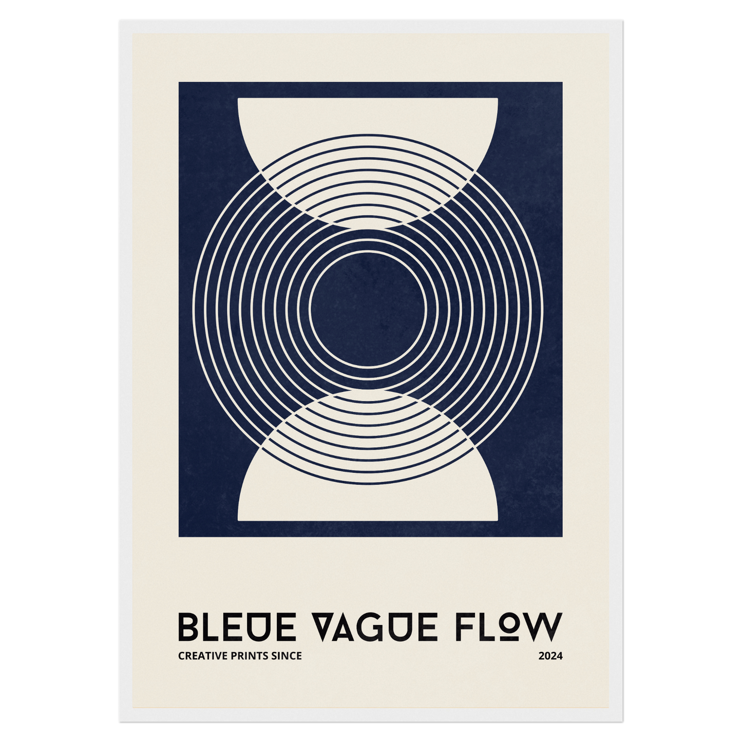 Bauhaus - Rond Central - Bleue Vague Flow