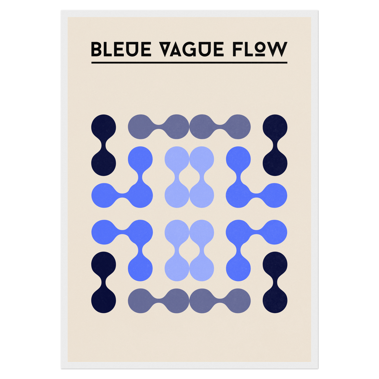 Bauhaus - Le Labyrinthe Bleu Bleue Vague Flow
