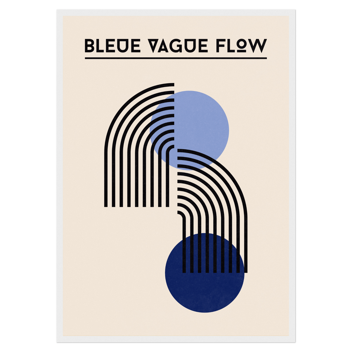 Bauhaus - Élévateur Bleue Vague Flow