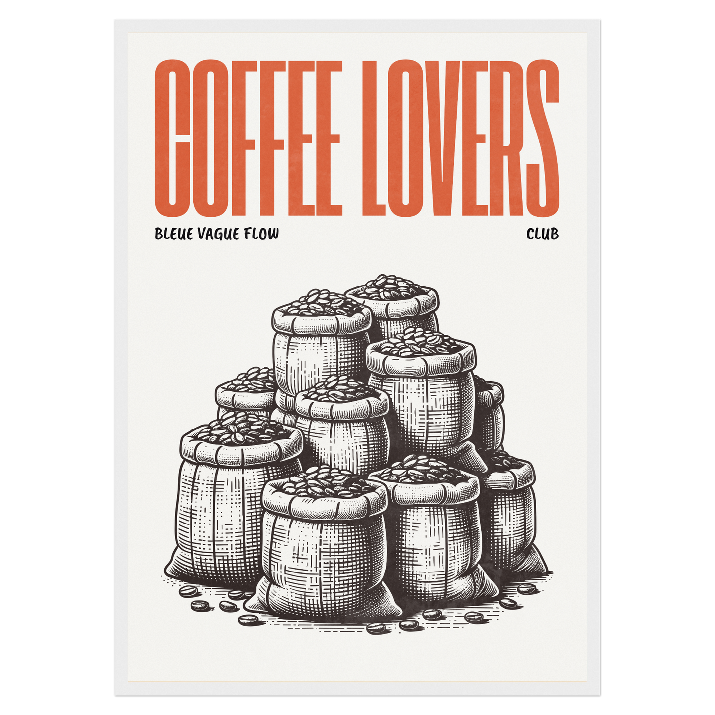 Amateurs De Café - Stock De Café Bleue Vague Flow