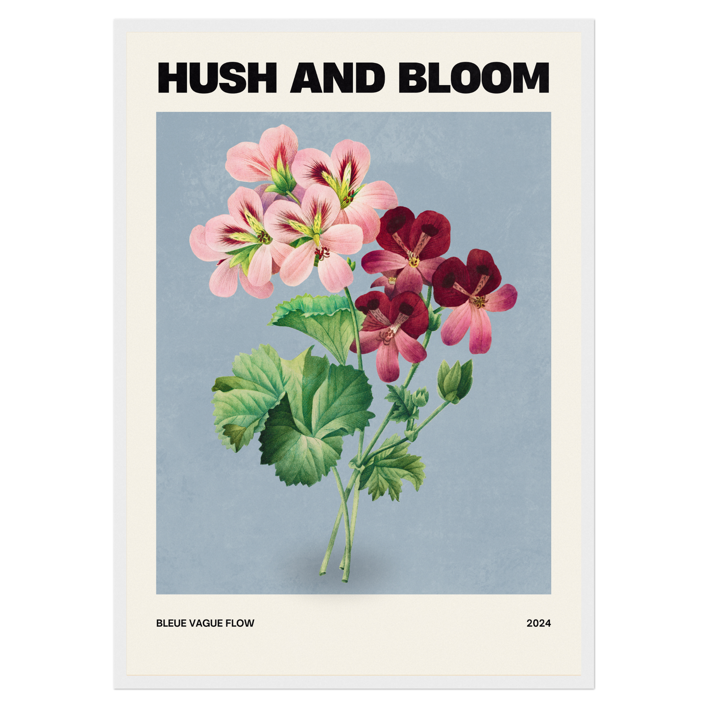 Floral Spirit - Hush & Bloom Bleue Vague Flow