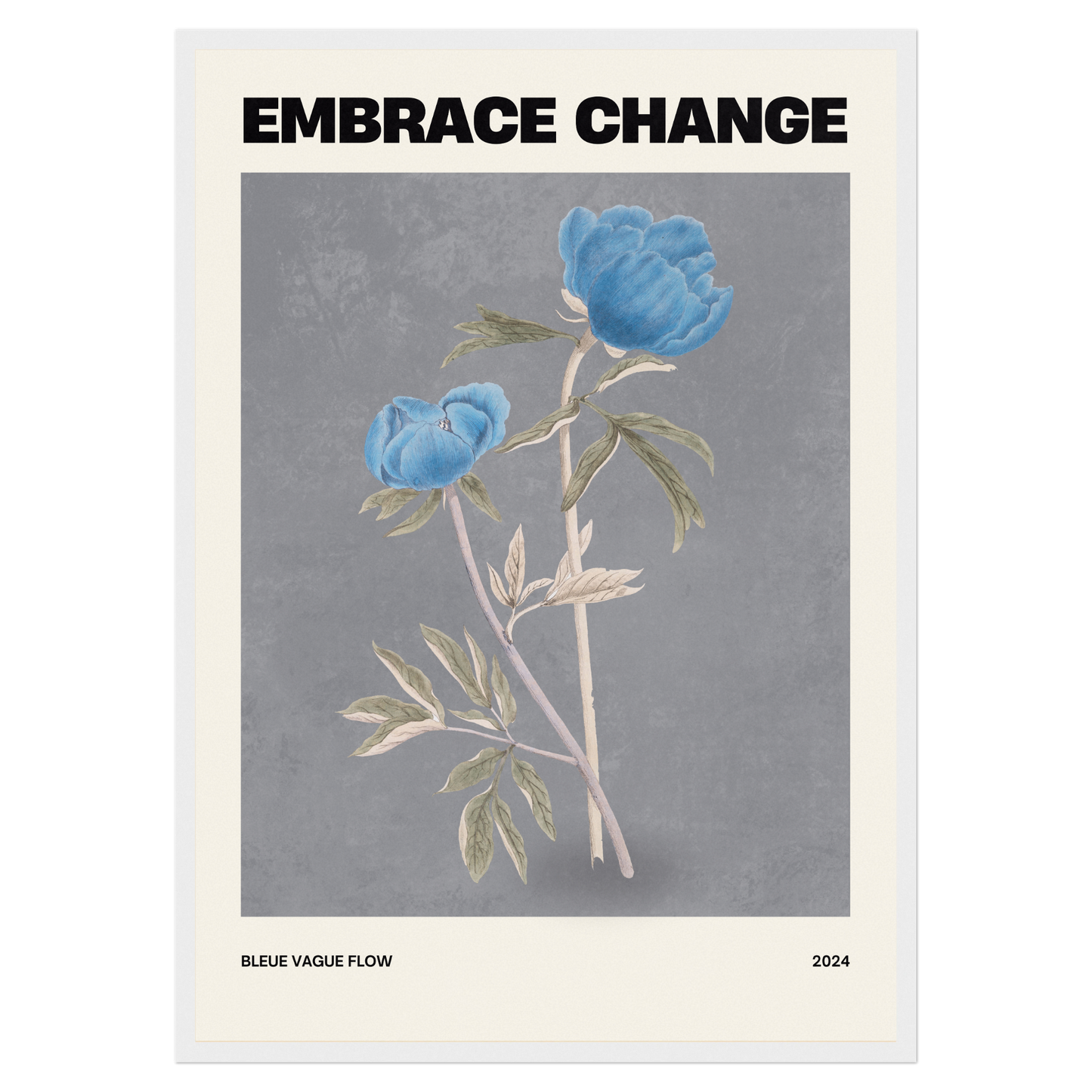 Floral Spirit - Embrace Change Bleue Vague Flow