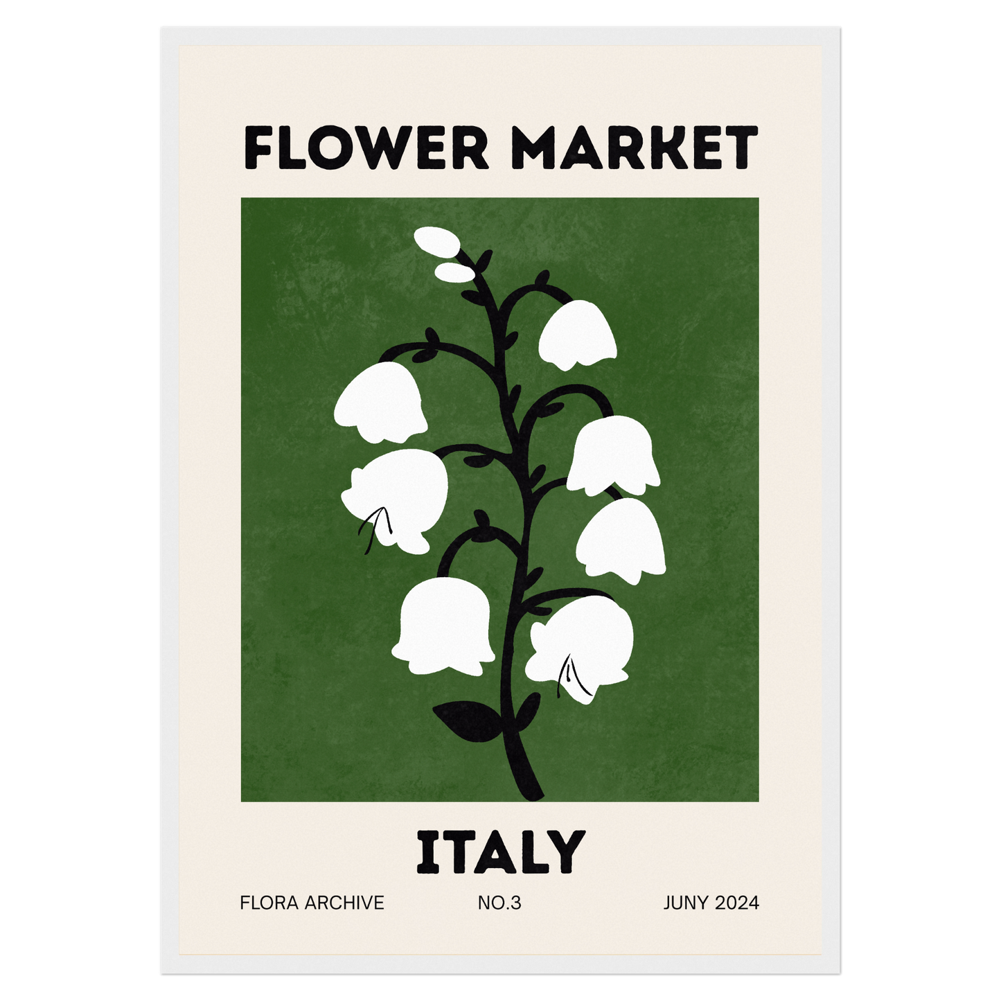 Flower Market - Italy Bleue Vague Flow