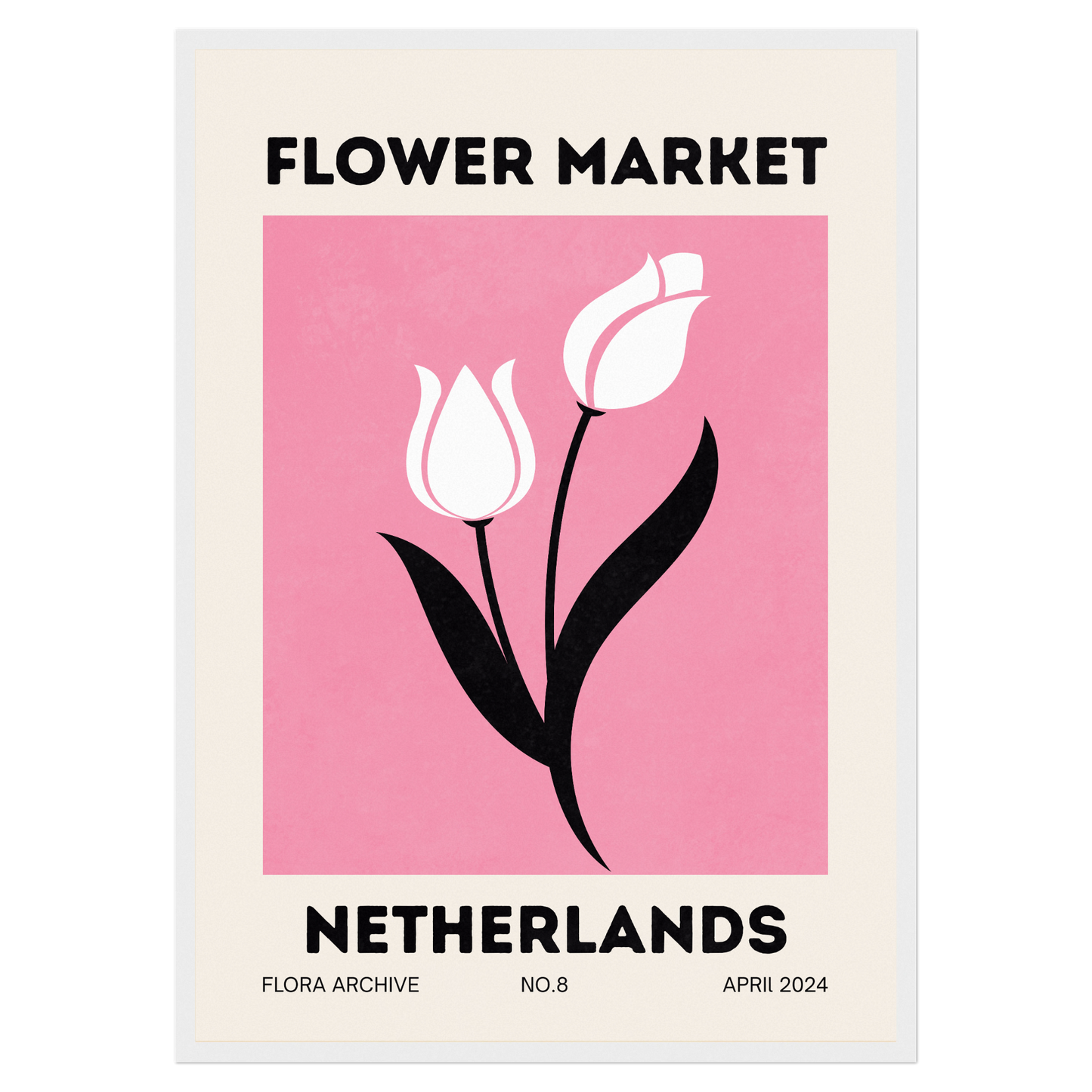 Flower Market - Netherlands Bleue Vague Flow