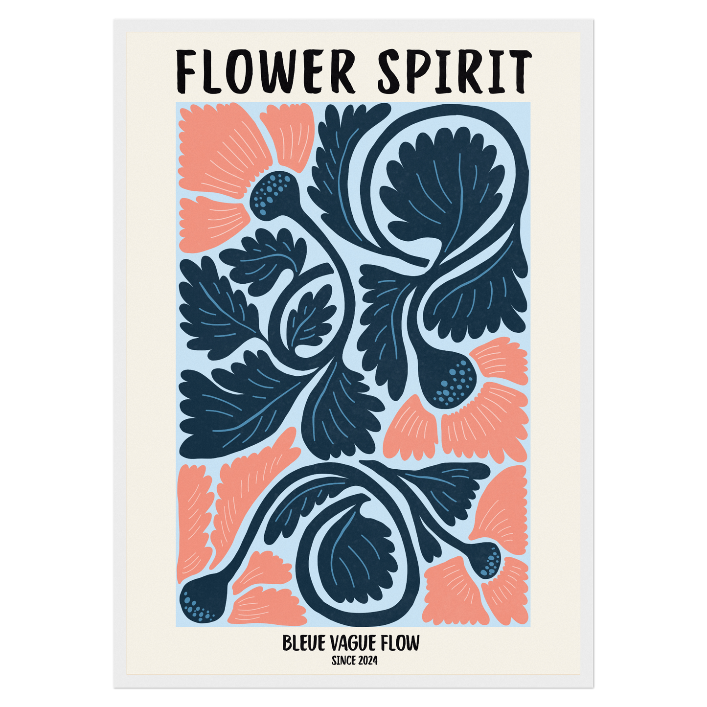 Flower Spirit - Repos solaire Bleue Vague Flow