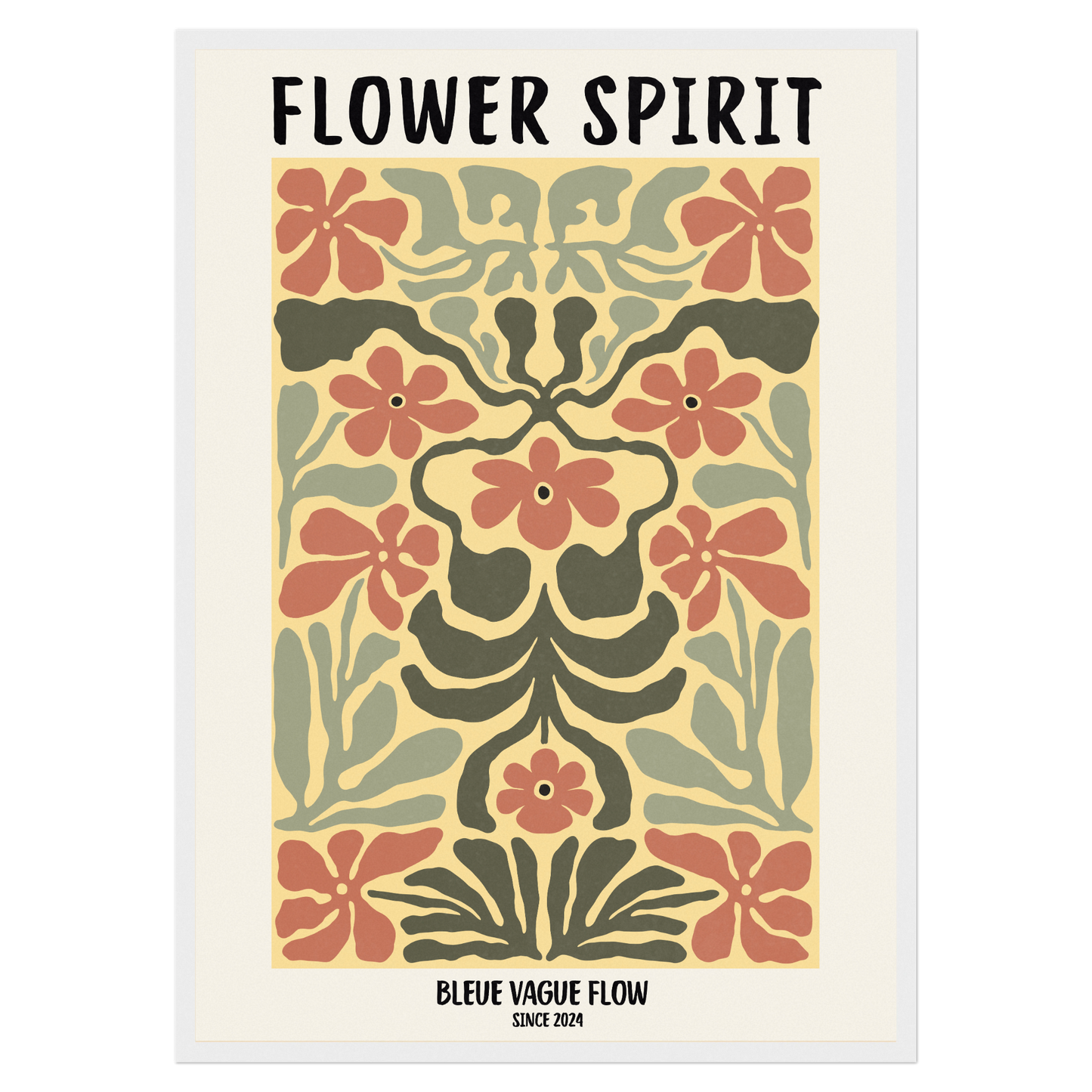 Flower Spirit - Rêve effleuré Bleue Vague Flow
