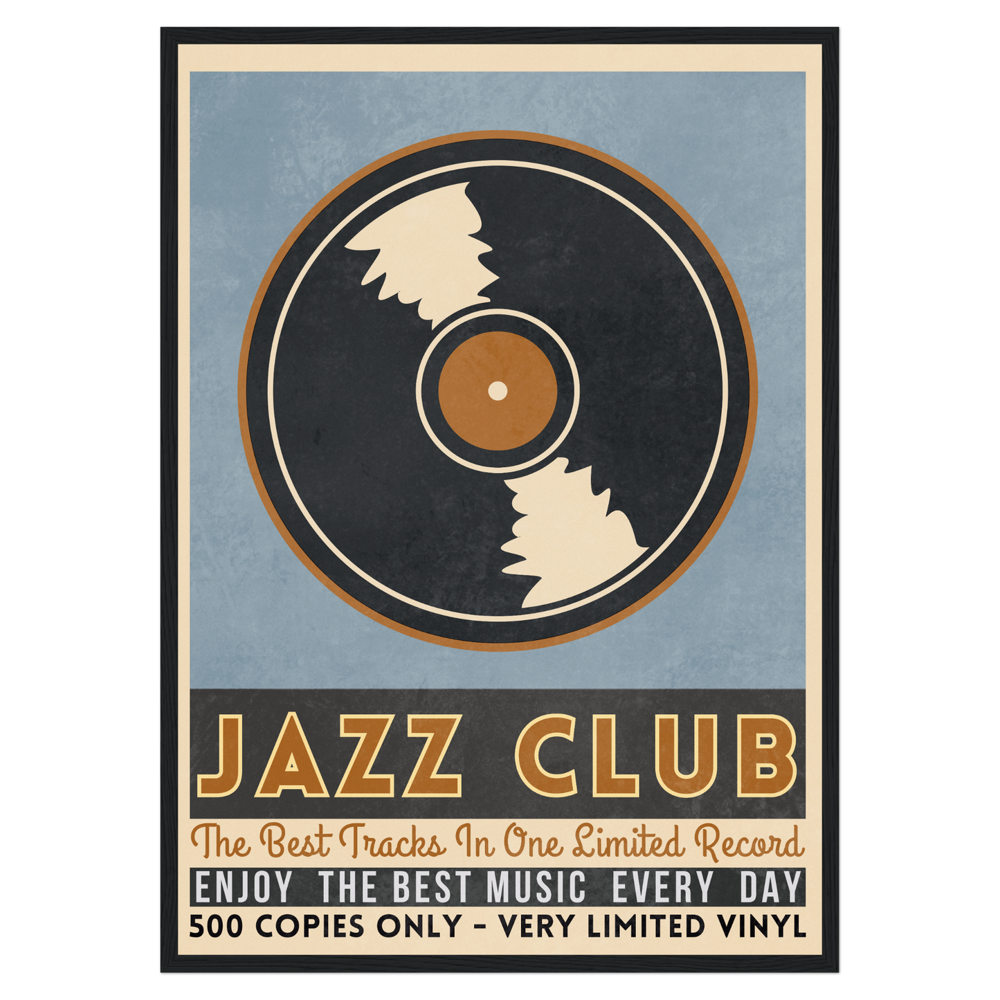 Jazz Club - Vinyle Bleue Vague Flow