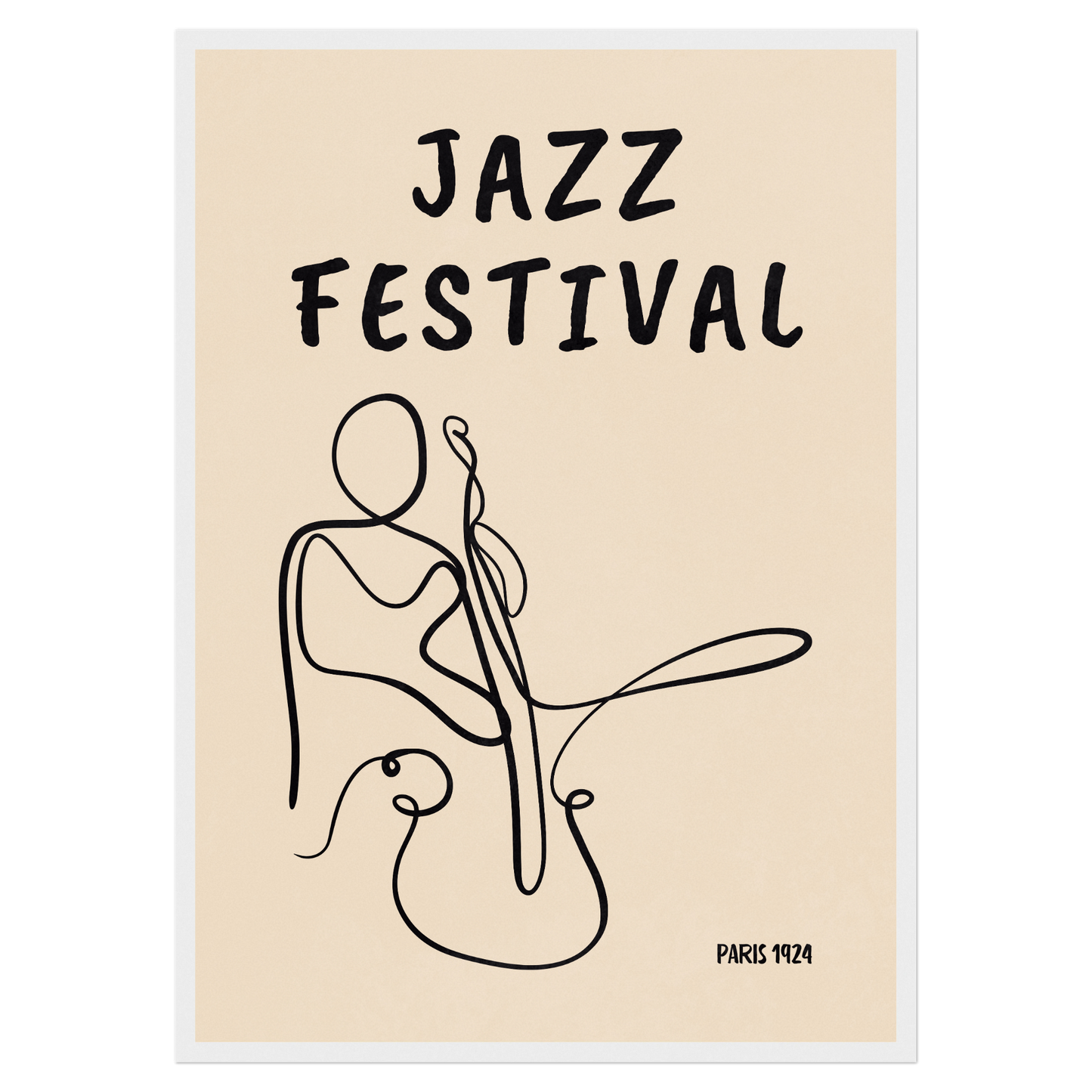 Jazz Festival Paris - Contrebasse Bleue Vague Flow