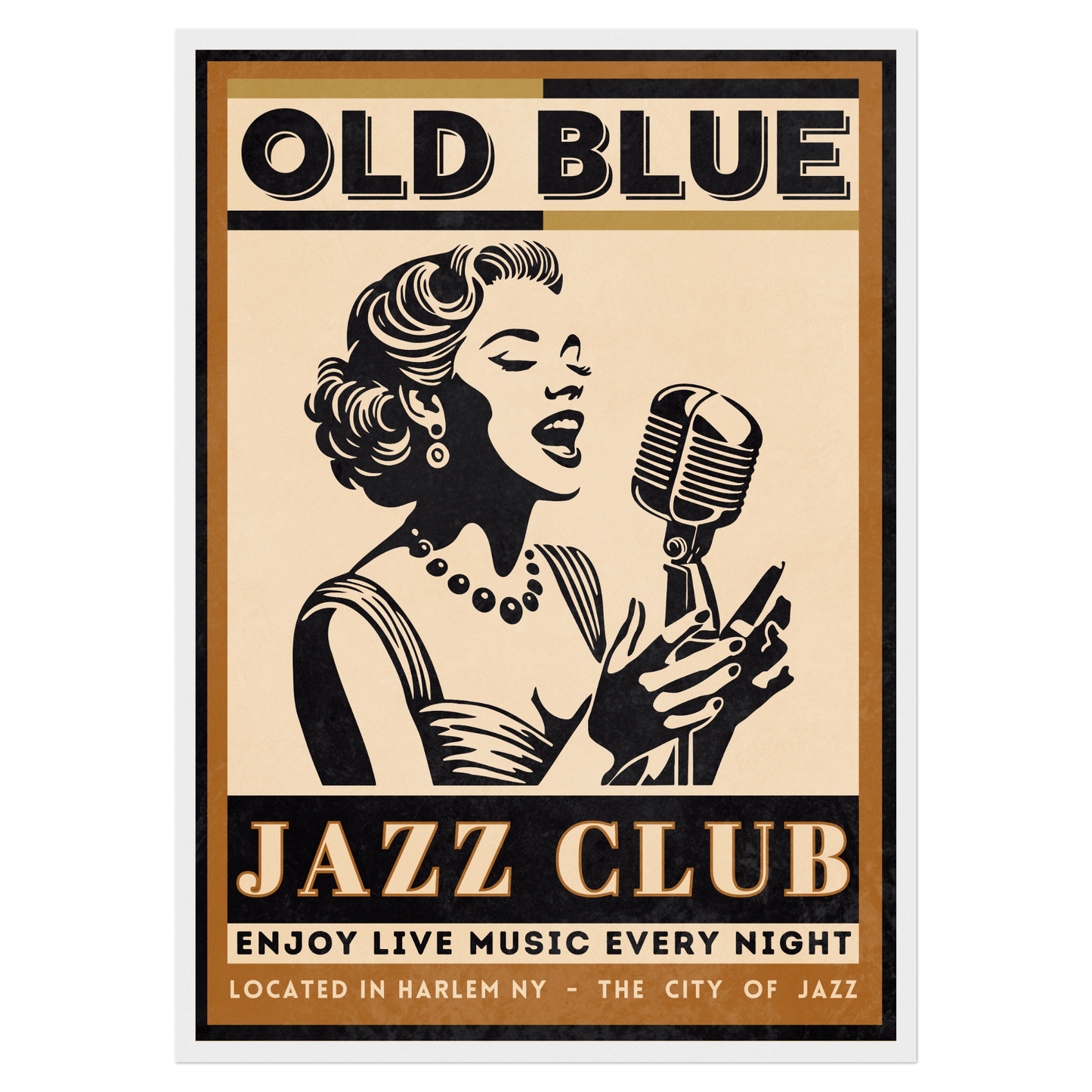 Old Blue Night - Chanteuse Bleue Vague Flow