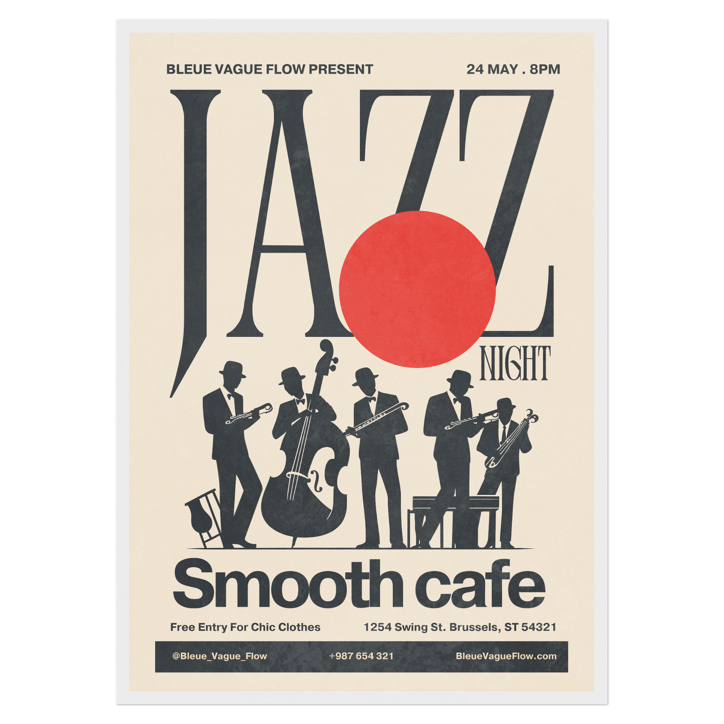 Nuit Jazz - Groupe Bleue Vague Flow