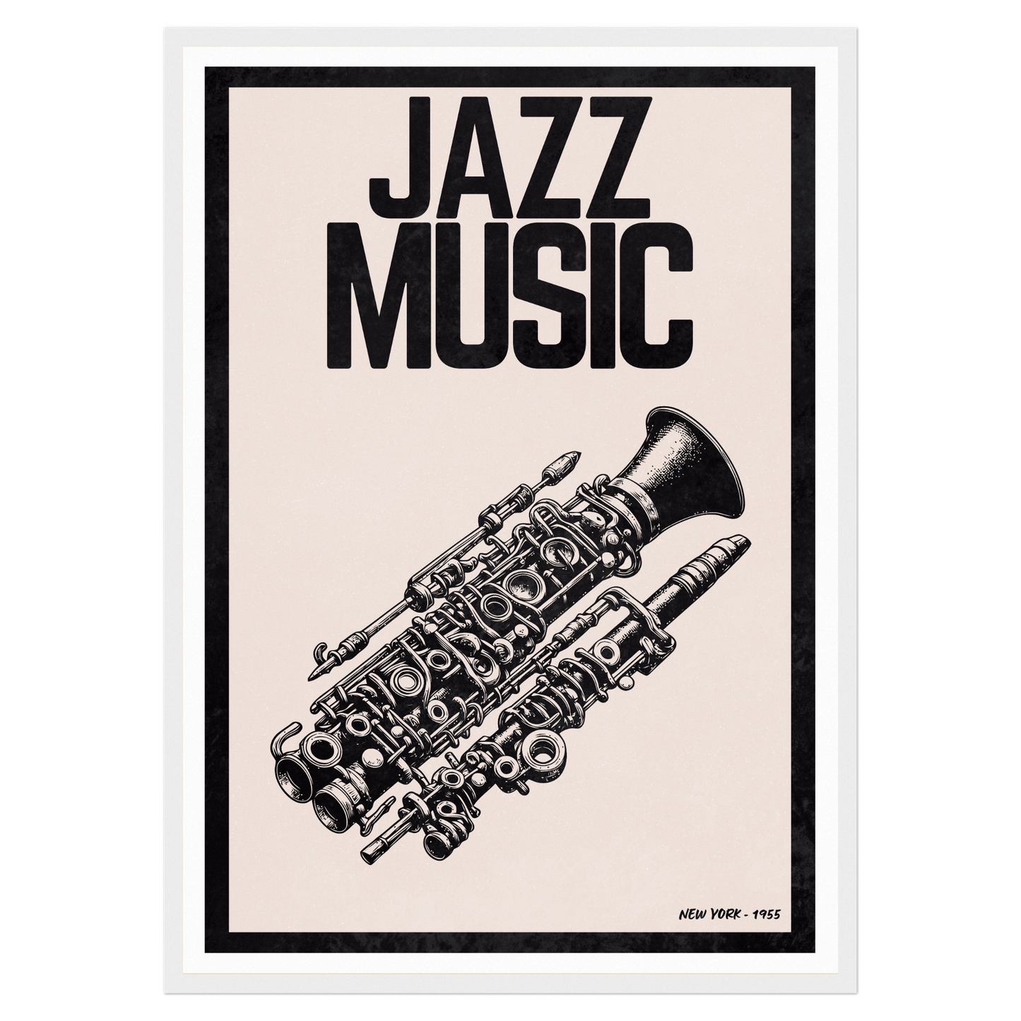 Musique Jazz - Clarinette Bleue Vague Flow
