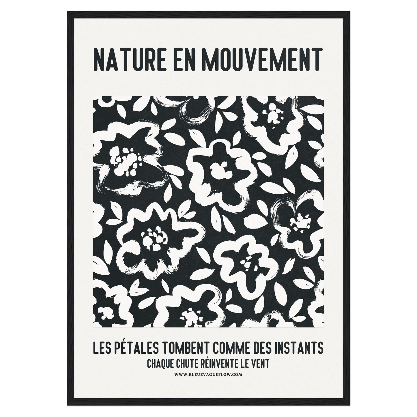 Nature En Mouvement - Flux Bleue Vague Flow