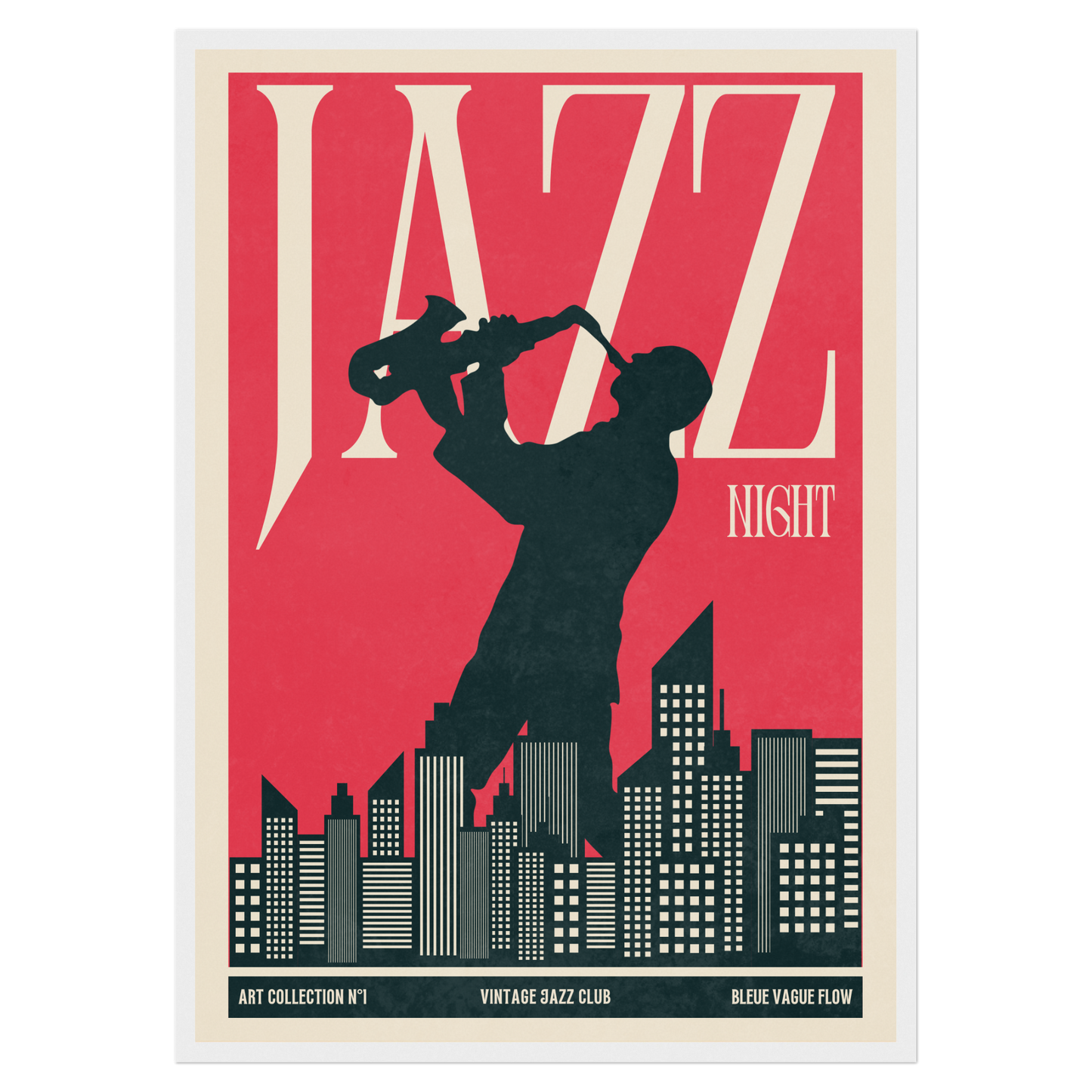 Jazz Night - Art Collection No1 (Saxophone)