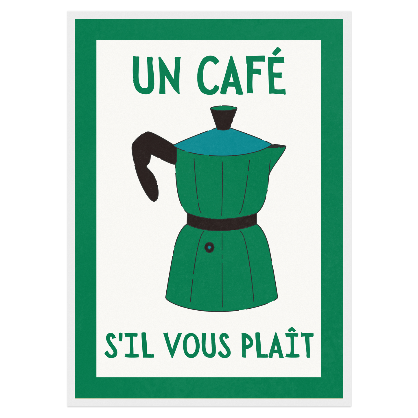 Coffee SVP - Vert Bleue Vague Flow