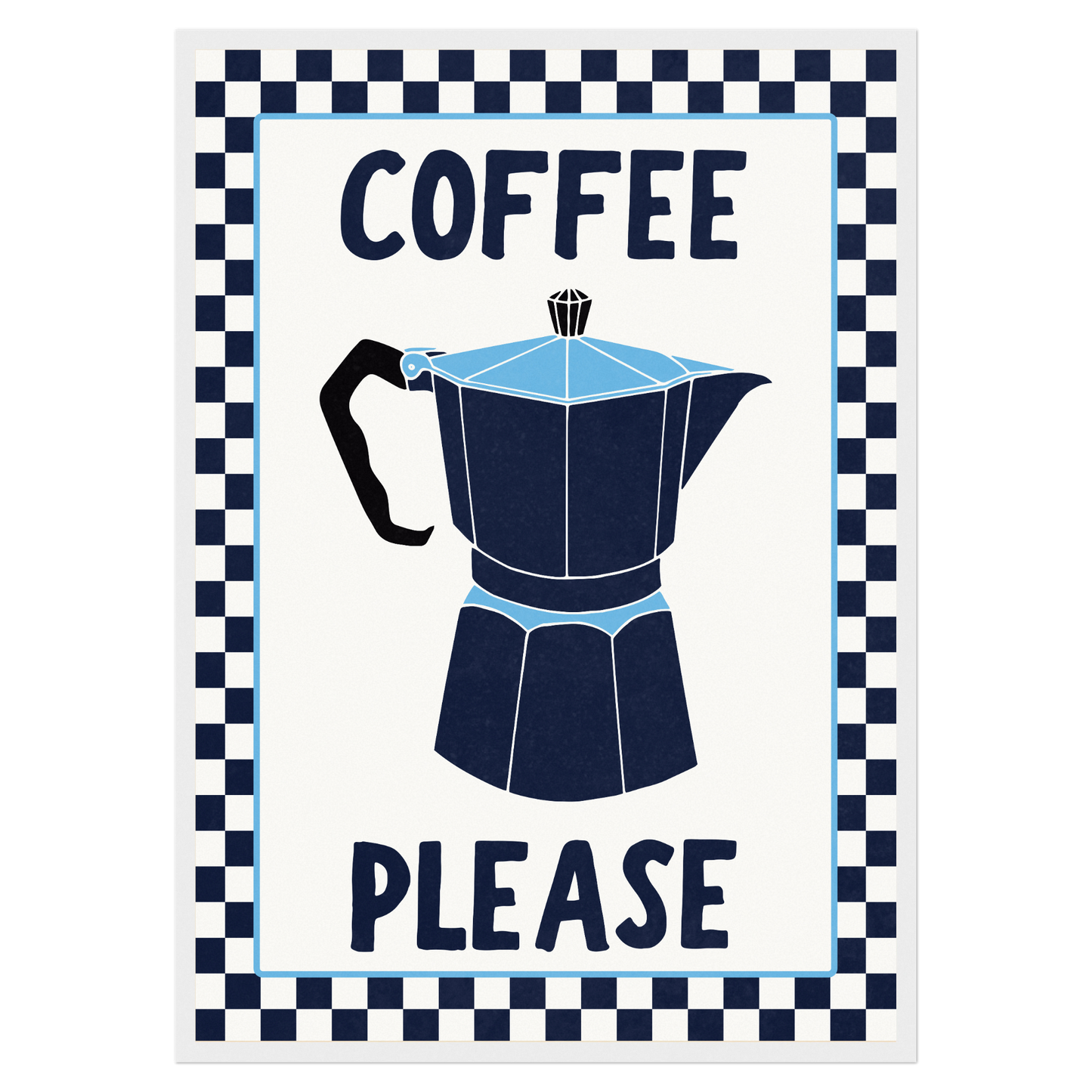 Coffee Please - Blue Bleue Vague Flow