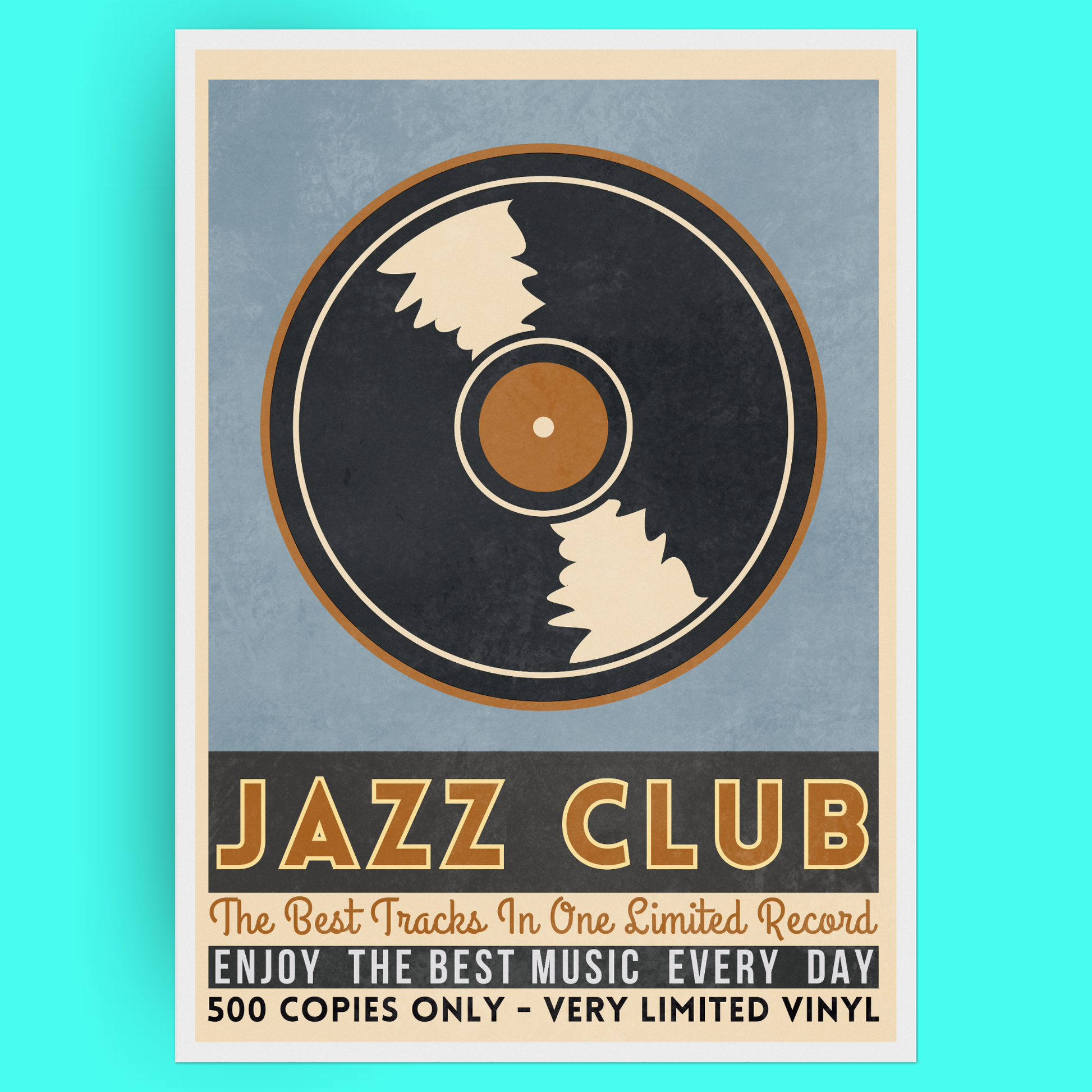 Jazz Club - Vinyl Record Bleue Vague Flow