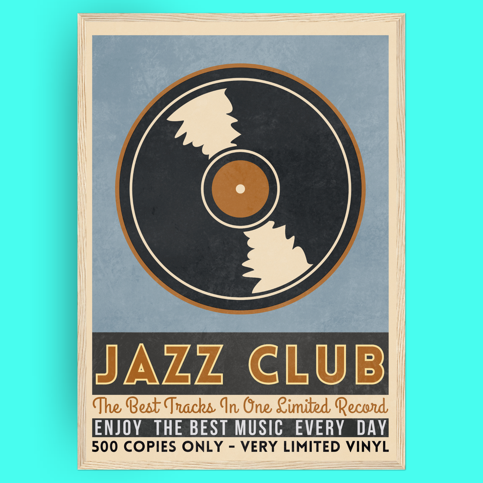 Jazz Club - Vinyl Record Bleue Vague Flow