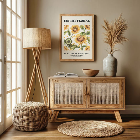 Esprit Floral - Réveil Bleue Vague Flow