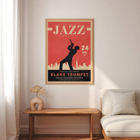 Festival Musique Jazz - Trompette Bleue Vague Flow