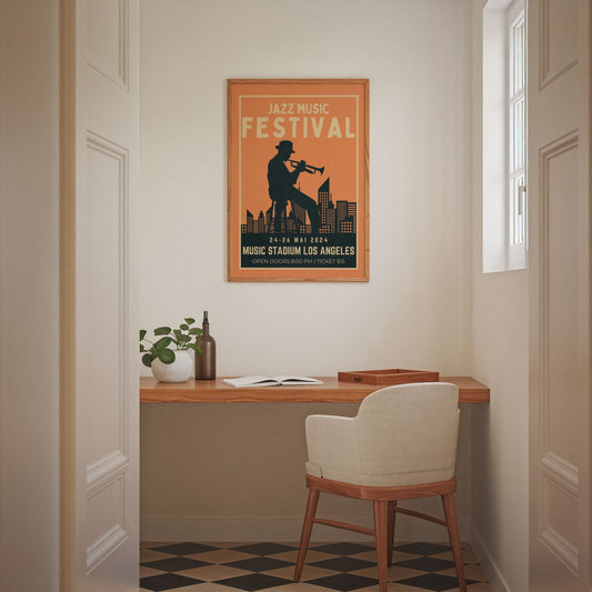 Festival Jazz - Trompette Show Bleue Vague Flow