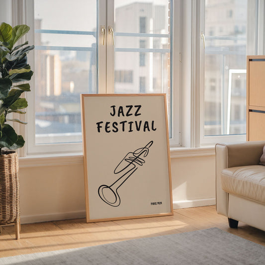 Jazz Festival Paris - Trompette Bleue Vague Flow