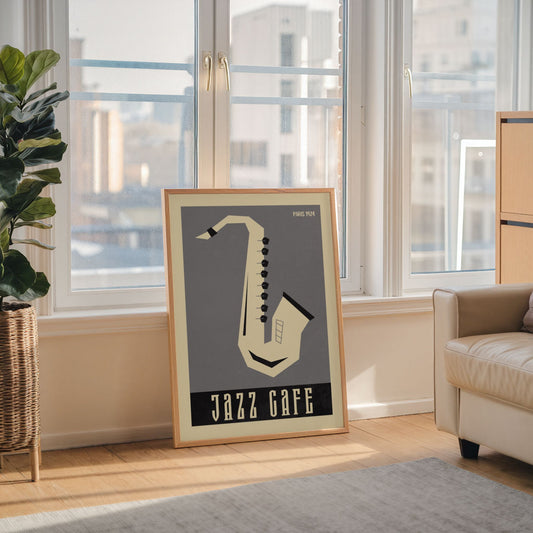 Jazz Café - Sax Bleue Vague Flow