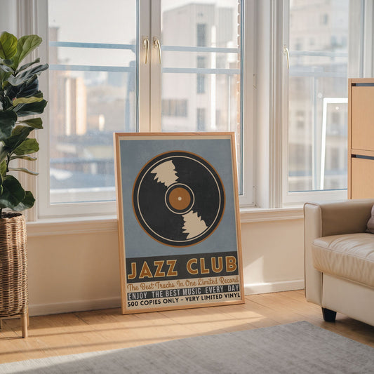 Jazz Club - Vinyle Bleue Vague Flow