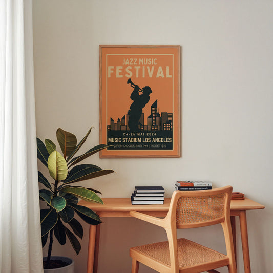 Festival Jazz - Trompette Bleue Vague Flow