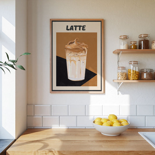 Café - Latte Bleue Vague Flow