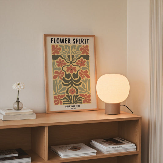 Flower Spirit - Rêve effleuré Bleue Vague Flow