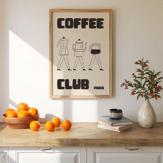 Coffee Club - Parade Bleue Vague Flow