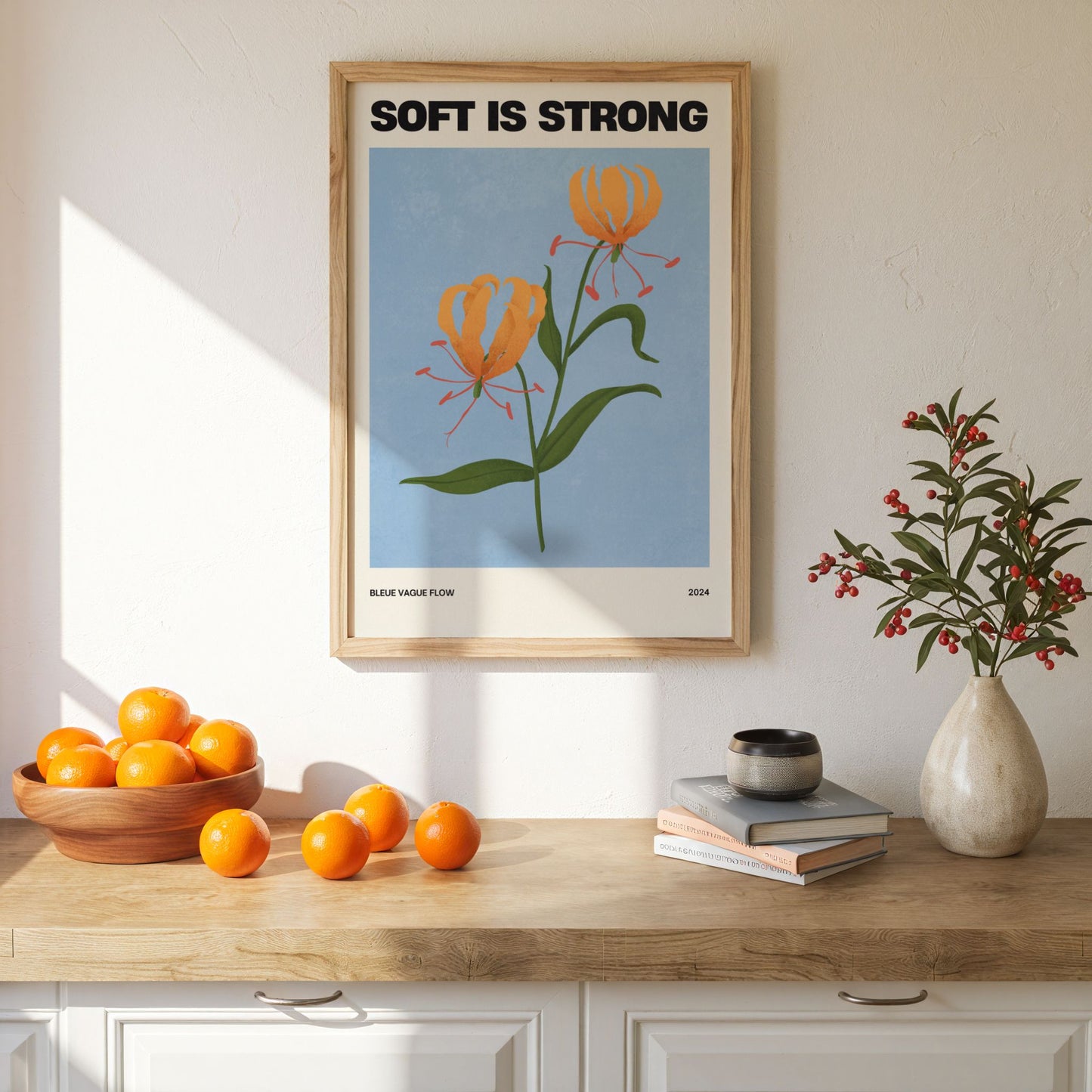 Floral Spirit - Soft Is Strong Bleue Vague Flow