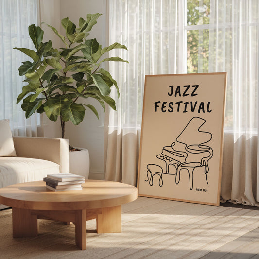 Jazz Festival Paris - Piano Bleue Vague Flow