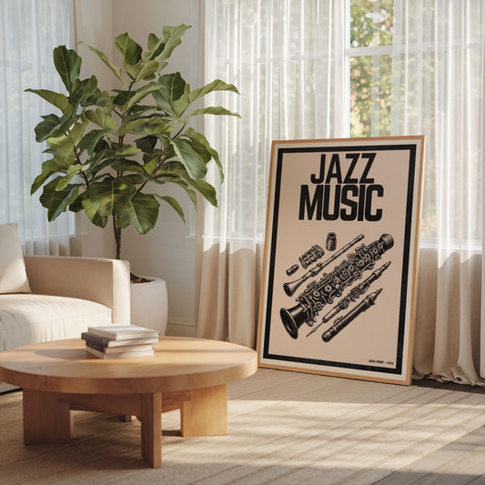 Jazz Music - Clarinet Bleue Vague Flow