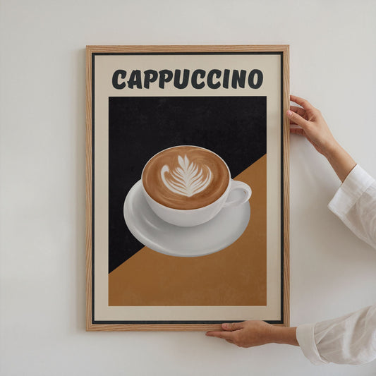 Café - Cappuccino Bleue Vague Flow