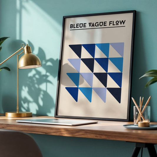 Bauhaus - Cerf-Volant Bleue Vague Flow