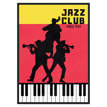 Jazz Club Paris - Nuit Rouge Bleue Vague Flow