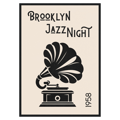 Brooklyn Jazz Night - Gramophone Bleue Vague Flow