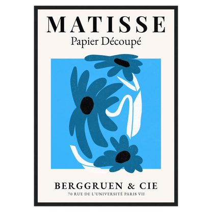 Matisse Papier Découpé - No5 Bleue Vague Flow Print Material