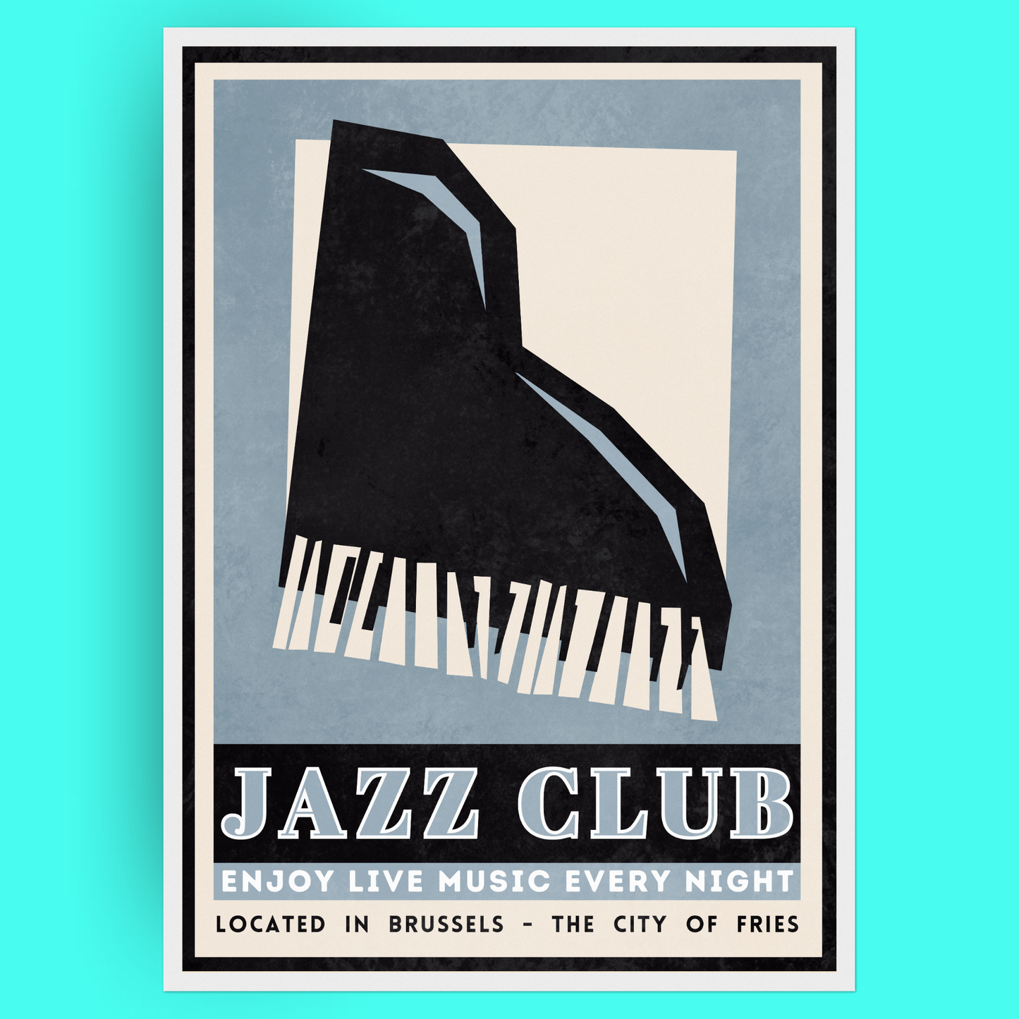 Jazz Club - Piano Live Bleue Vague Flow