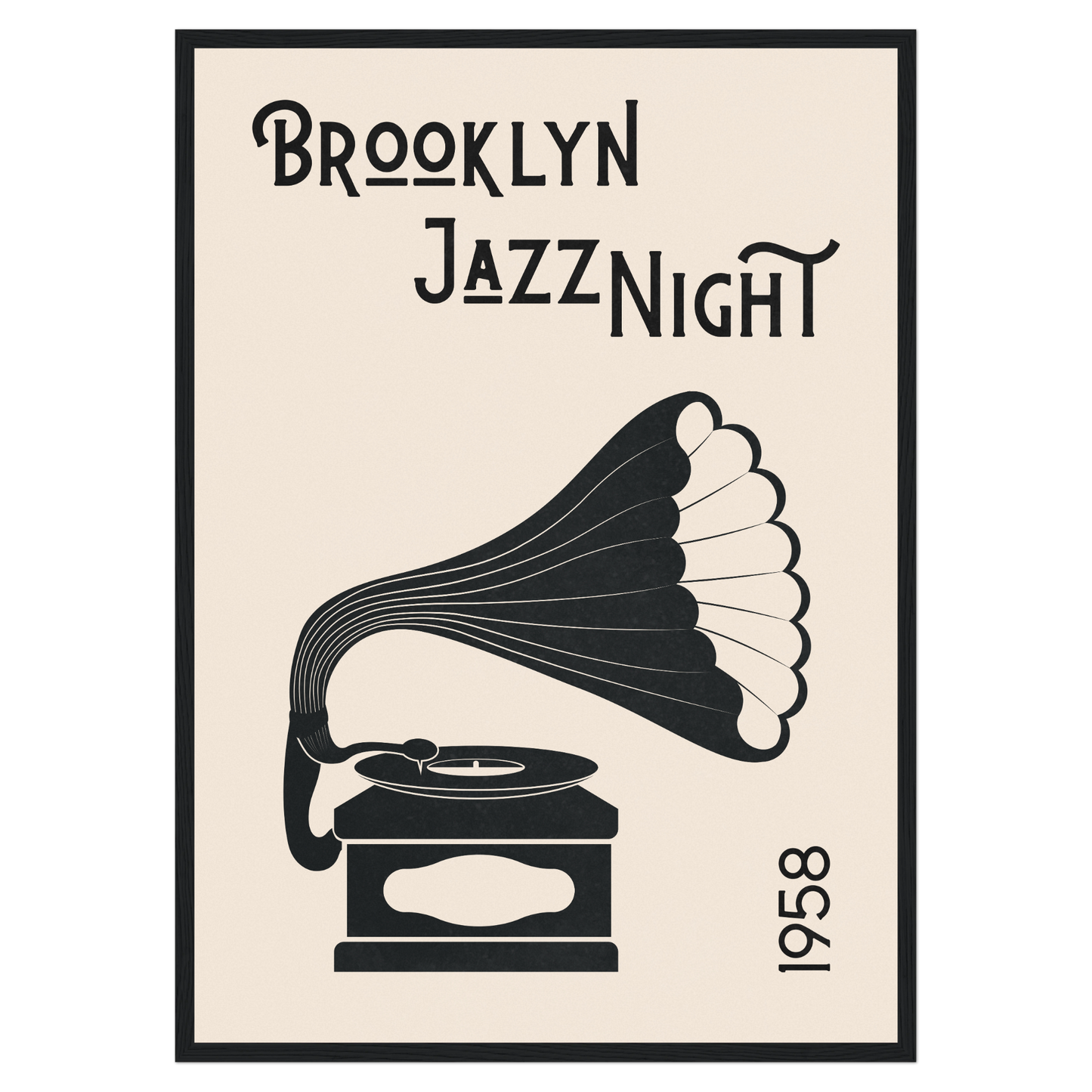 Brooklyn Jazz Night - Vieux Gramophone Bleue Vague Flow