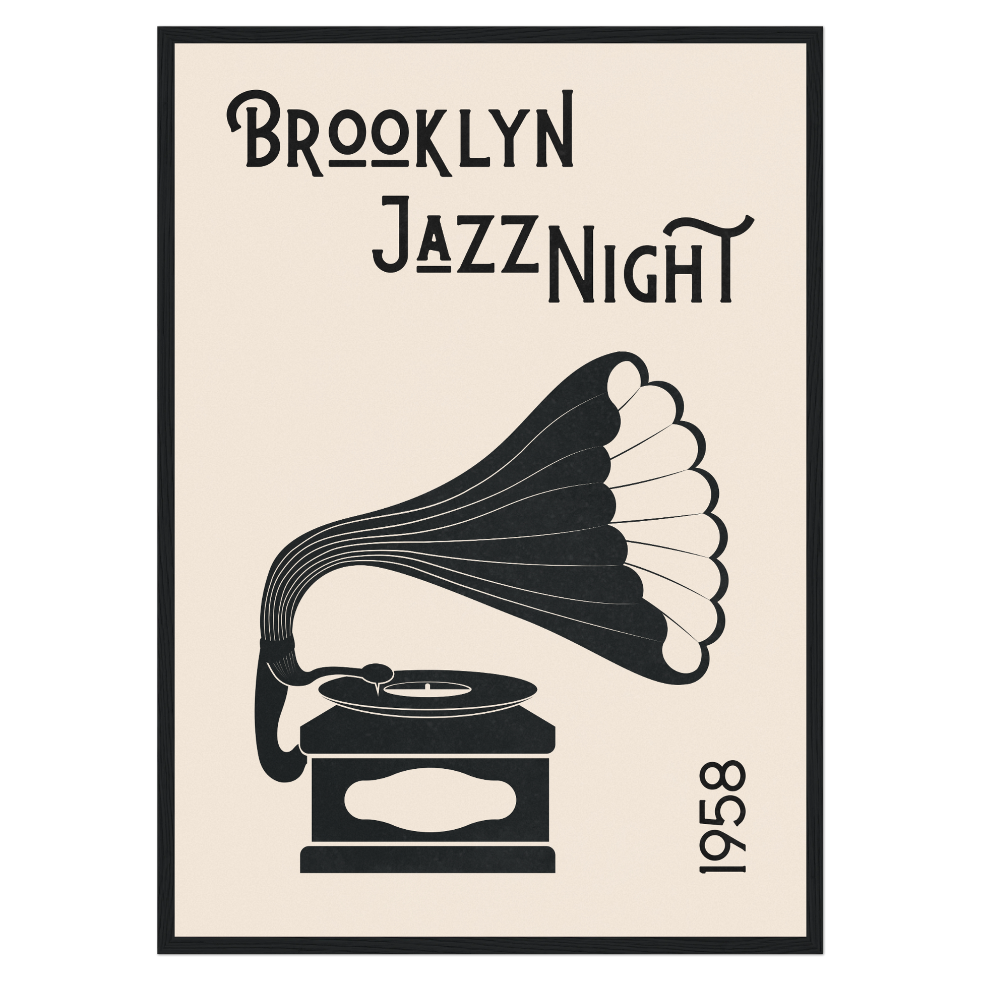 Brooklyn Jazz Night - Vieux Gramophone Bleue Vague Flow