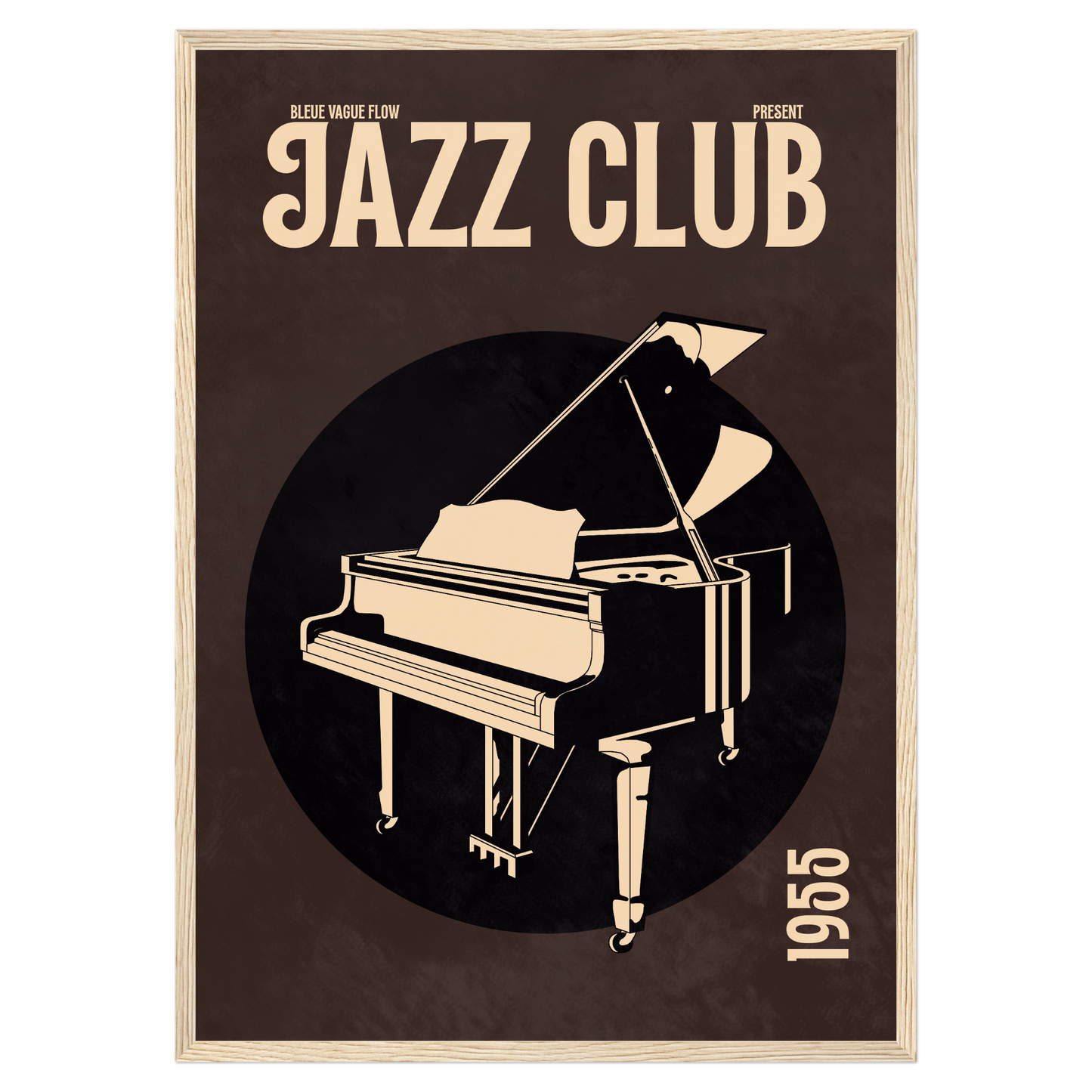 Jazz Club 55 - Piano Bleue Vague Flow